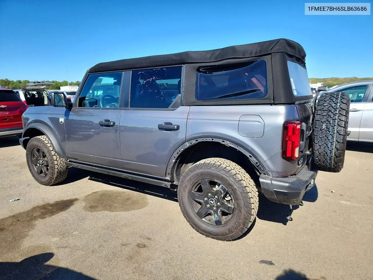 2025 FORD BRONCO VIN 1FMEE7BH6SLB63686 — фото 2
