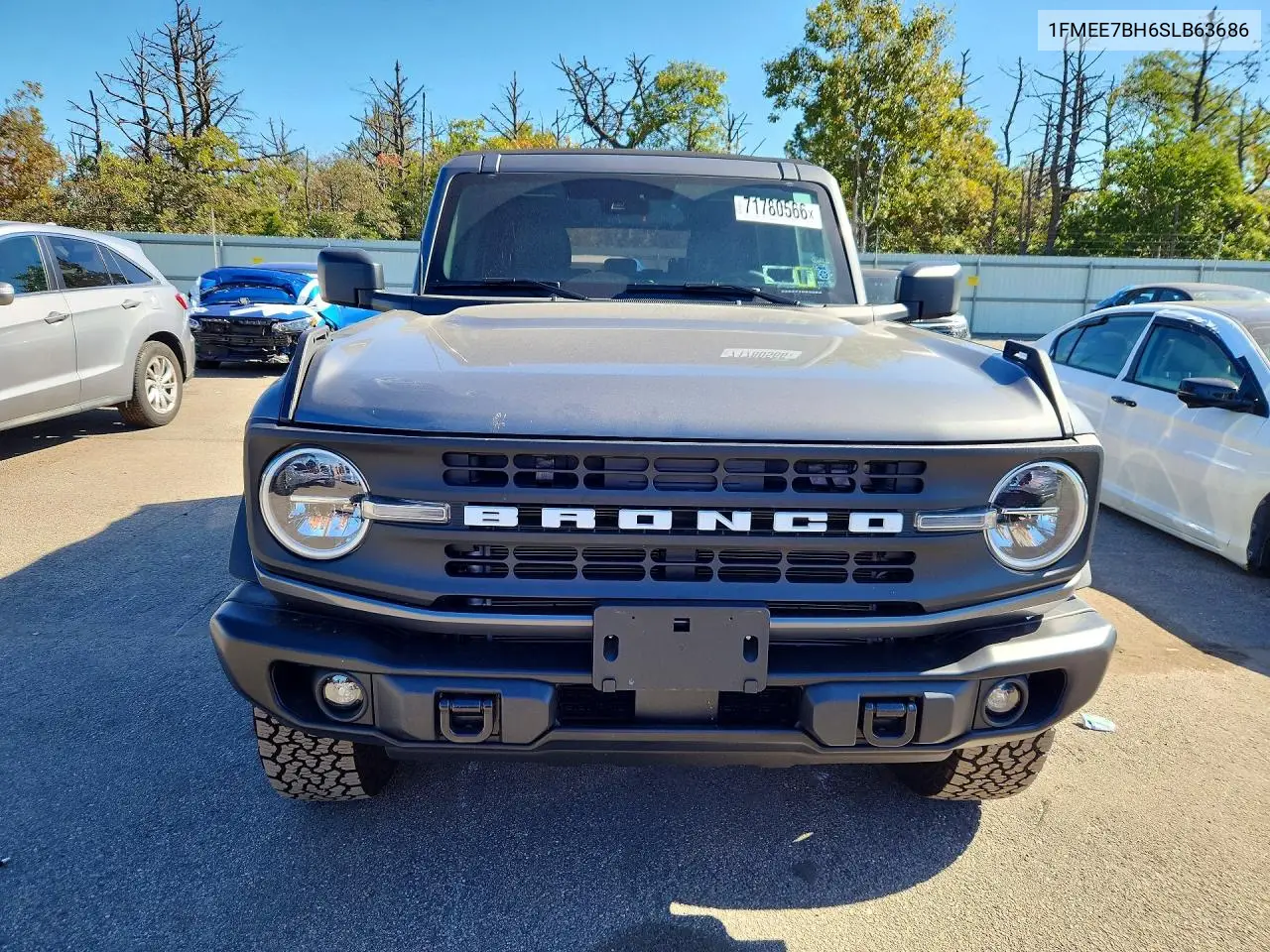 2025 FORD BRONCO VIN 1FMEE7BH6SLB63686 — фото 5