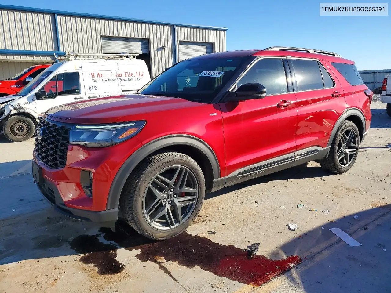 FORD EXPLORER 2025, VIN 1FMUK7KH8SGC65391