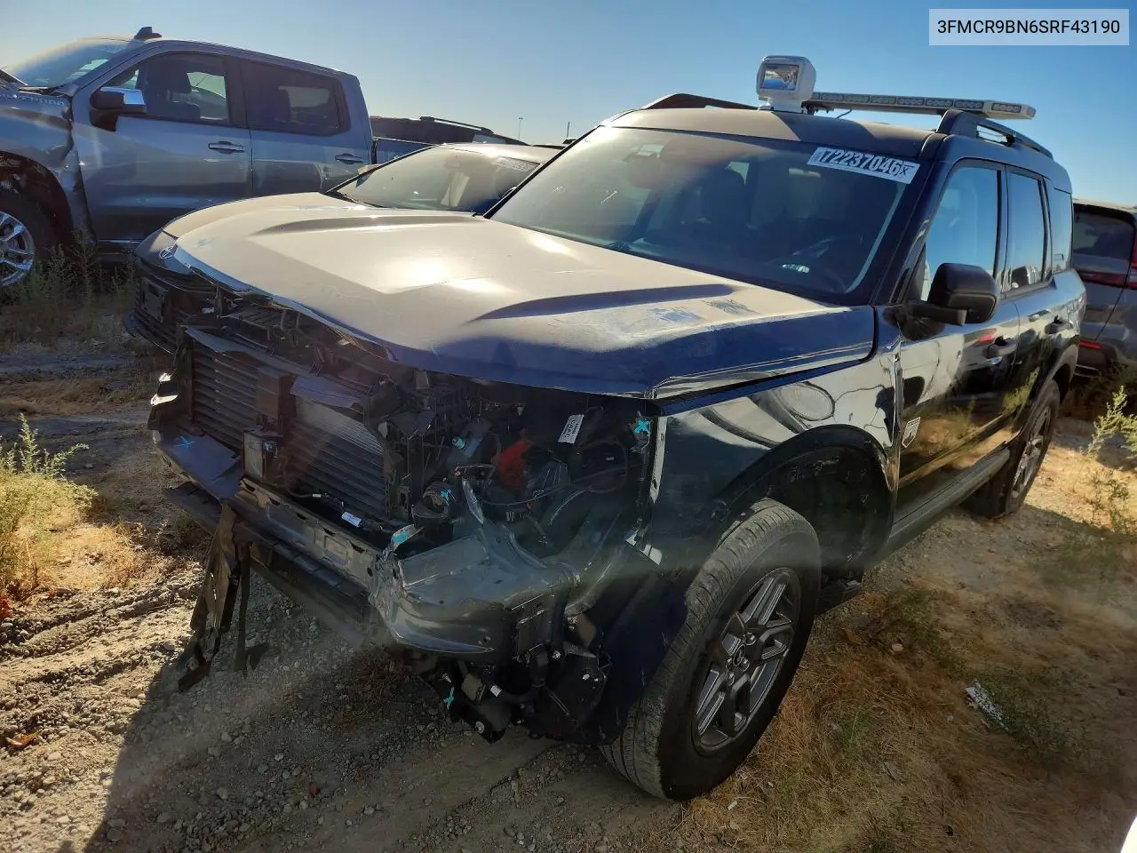 FORD BRONCO SPORT 2025, VIN 3FMCR9BN6SRF43190
