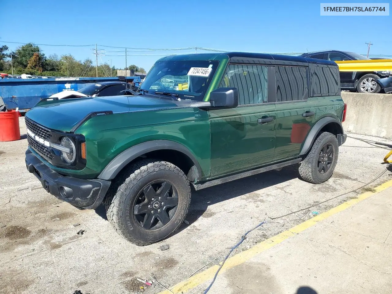 FORD BRONCO 2025, VIN 1FMEE7BH7SLA67744