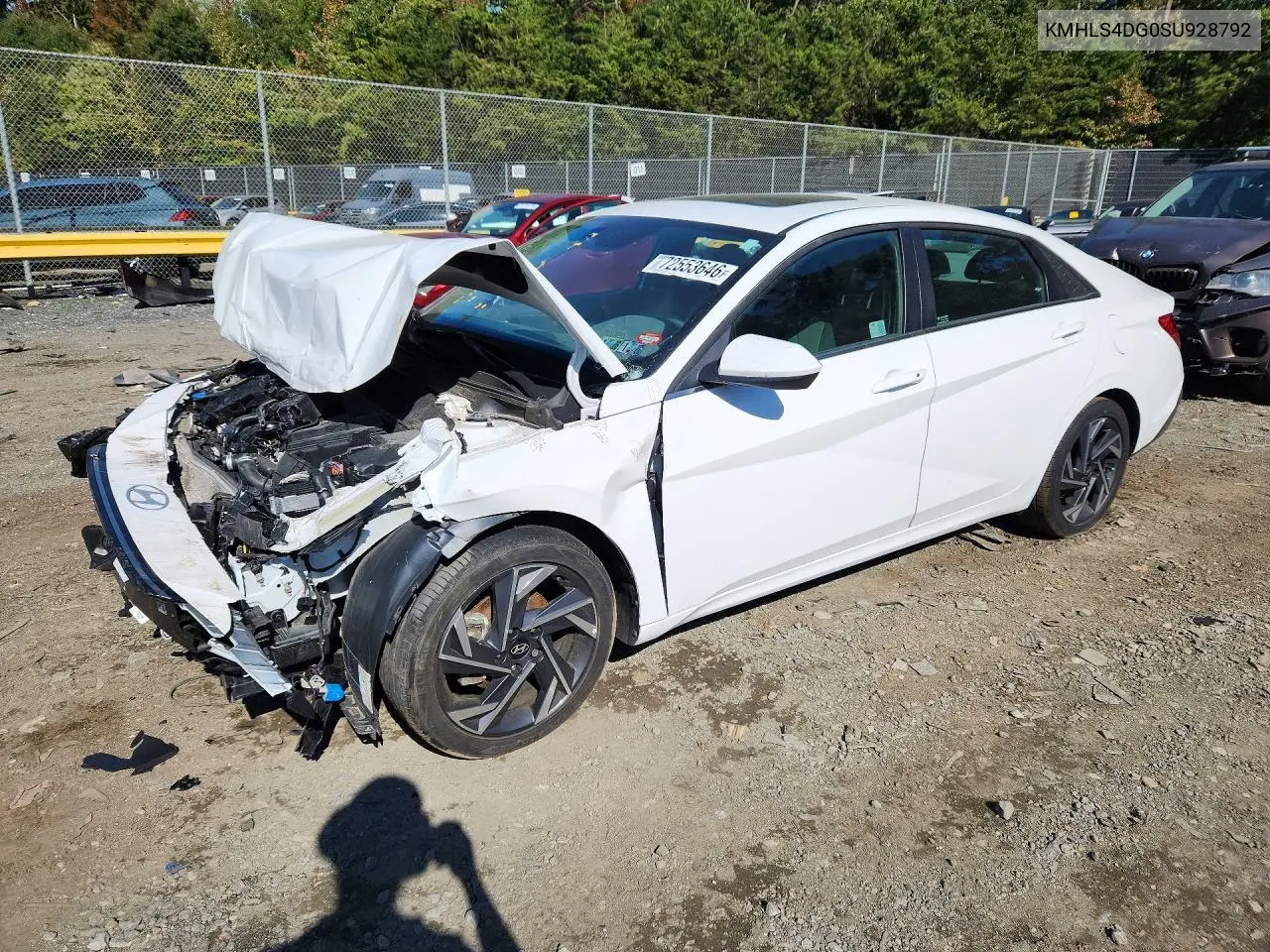 HYUNDAI ELANTRA 2025, VIN KMHLS4DG0SU928792