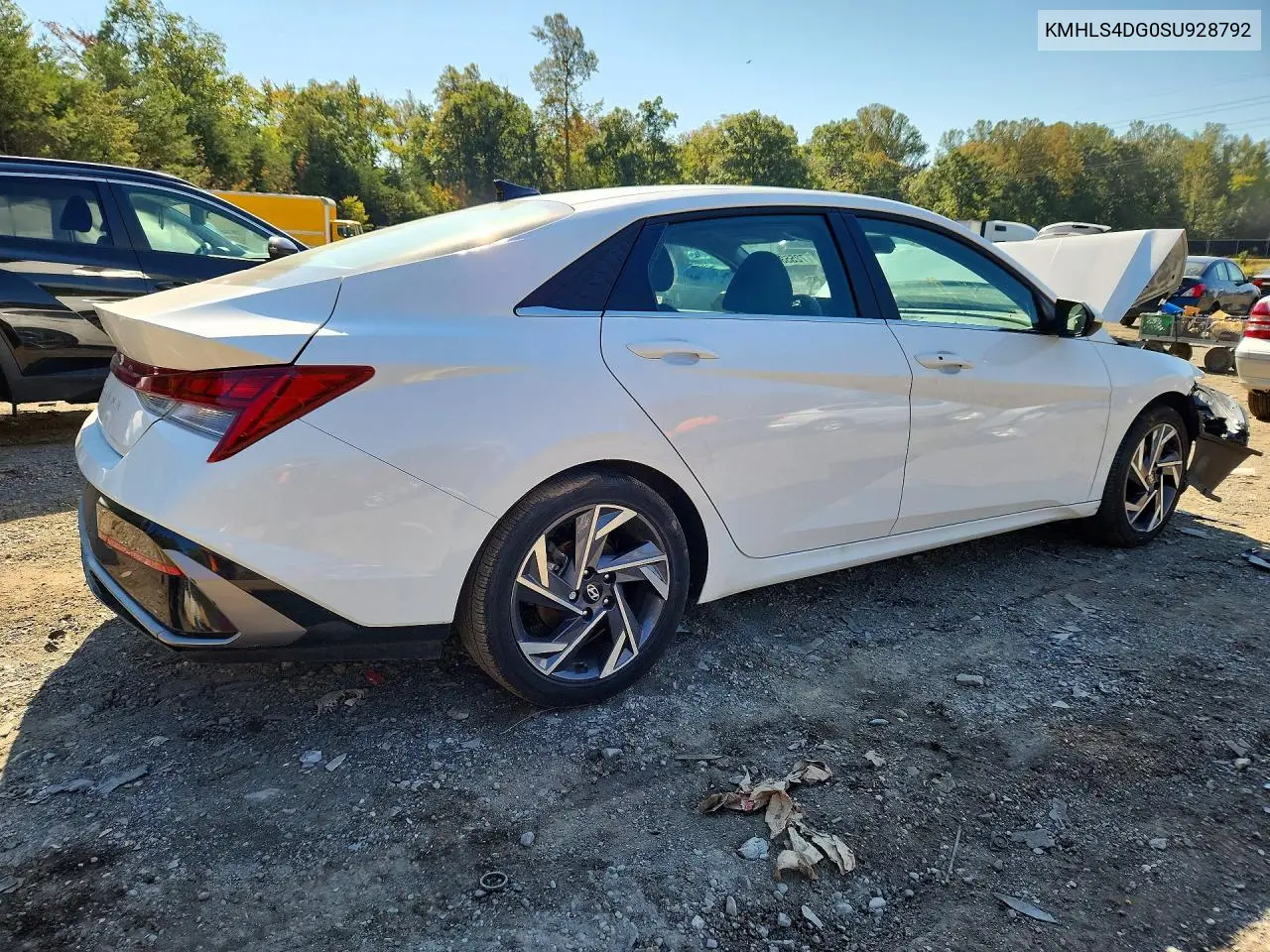 2025 HYUNDAI ELANTRA VIN KMHLS4DG0SU928792 — фото 3