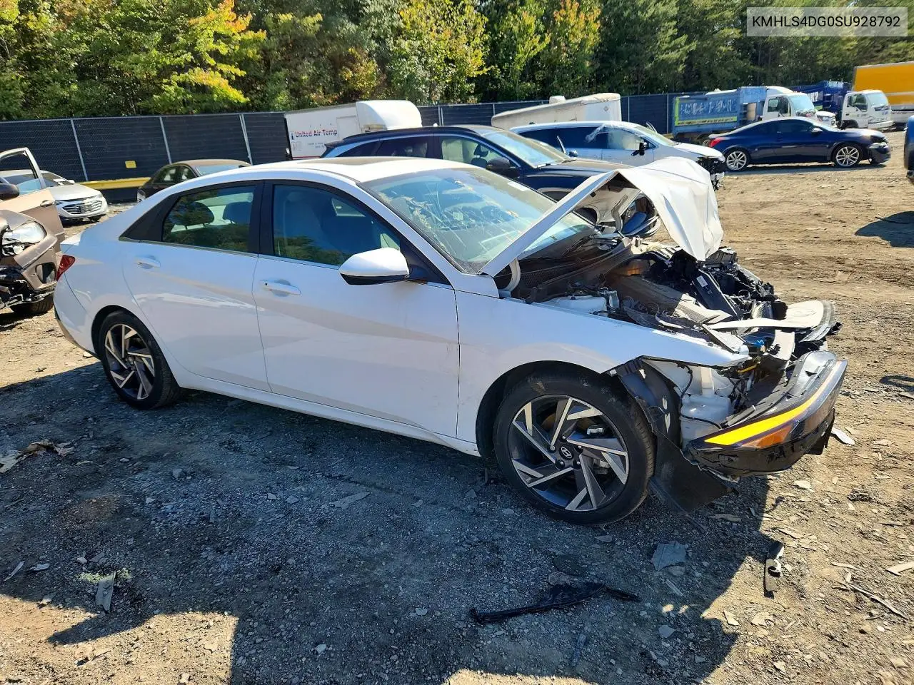 2025 HYUNDAI ELANTRA VIN KMHLS4DG0SU928792 — фото 4