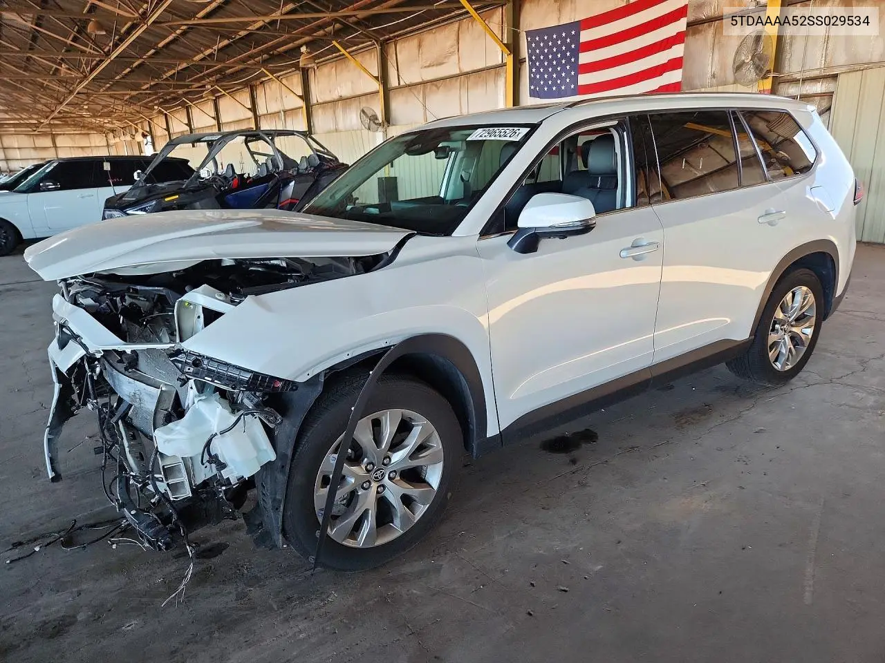 2025 TOYOTA GRAND HIGHLANDER VIN 5TDAAAA52SS029534 — фото 2