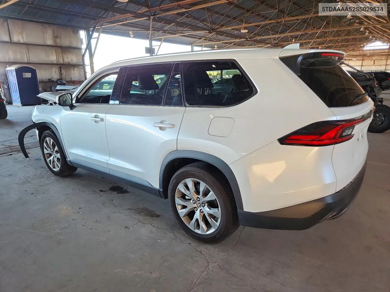 2025 TOYOTA GRAND HIGHLANDER VIN 5TDAAAA52SS029534 — фото 3