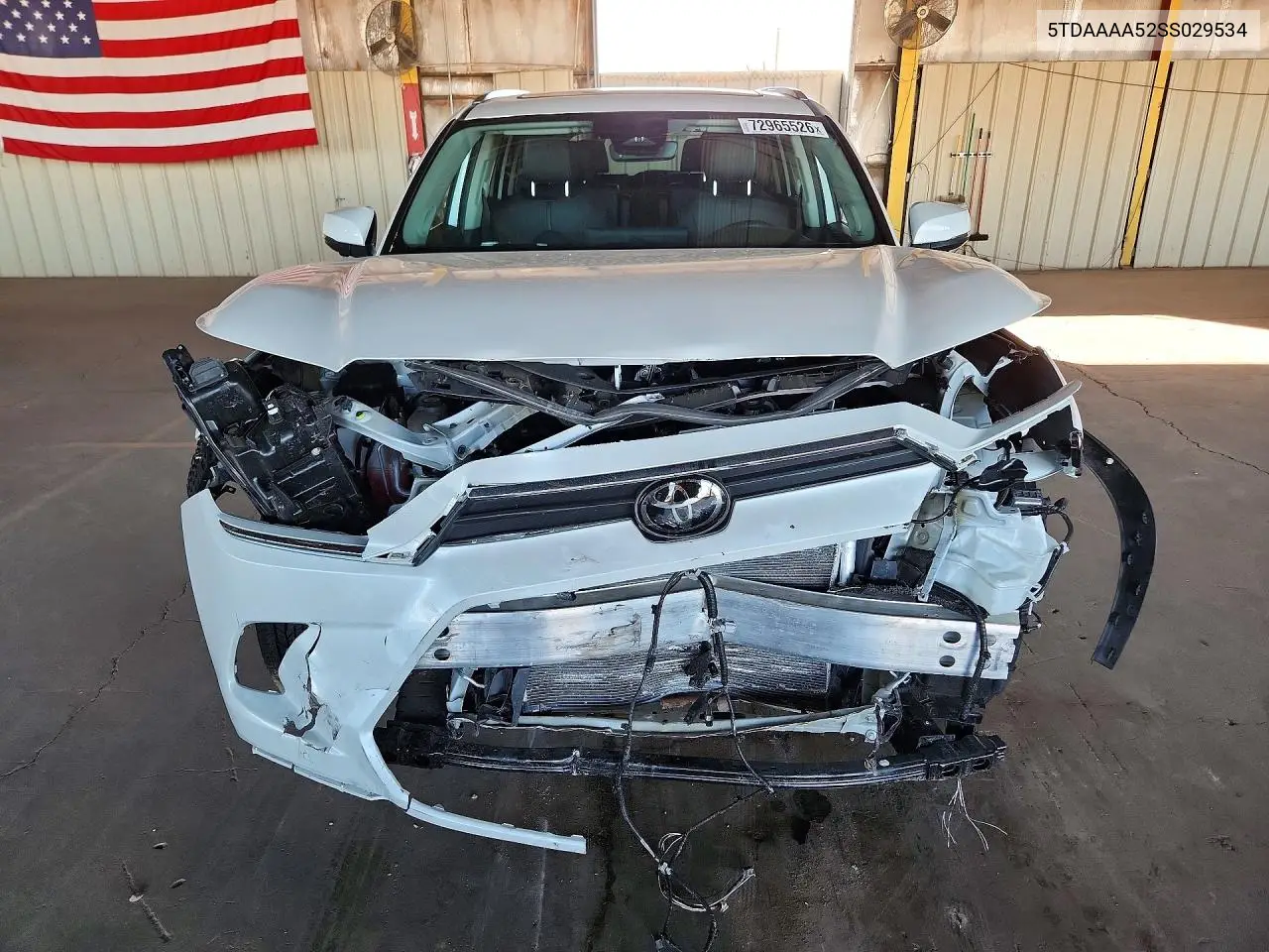 TOYOTA GRAND HIGHLANDER 2025, VIN 5TDAAAA52SS029534