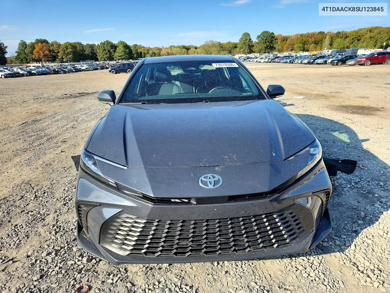 2025 TOYOTA CAMRY VIN 4T1DAACK8SU123845 — фото 5