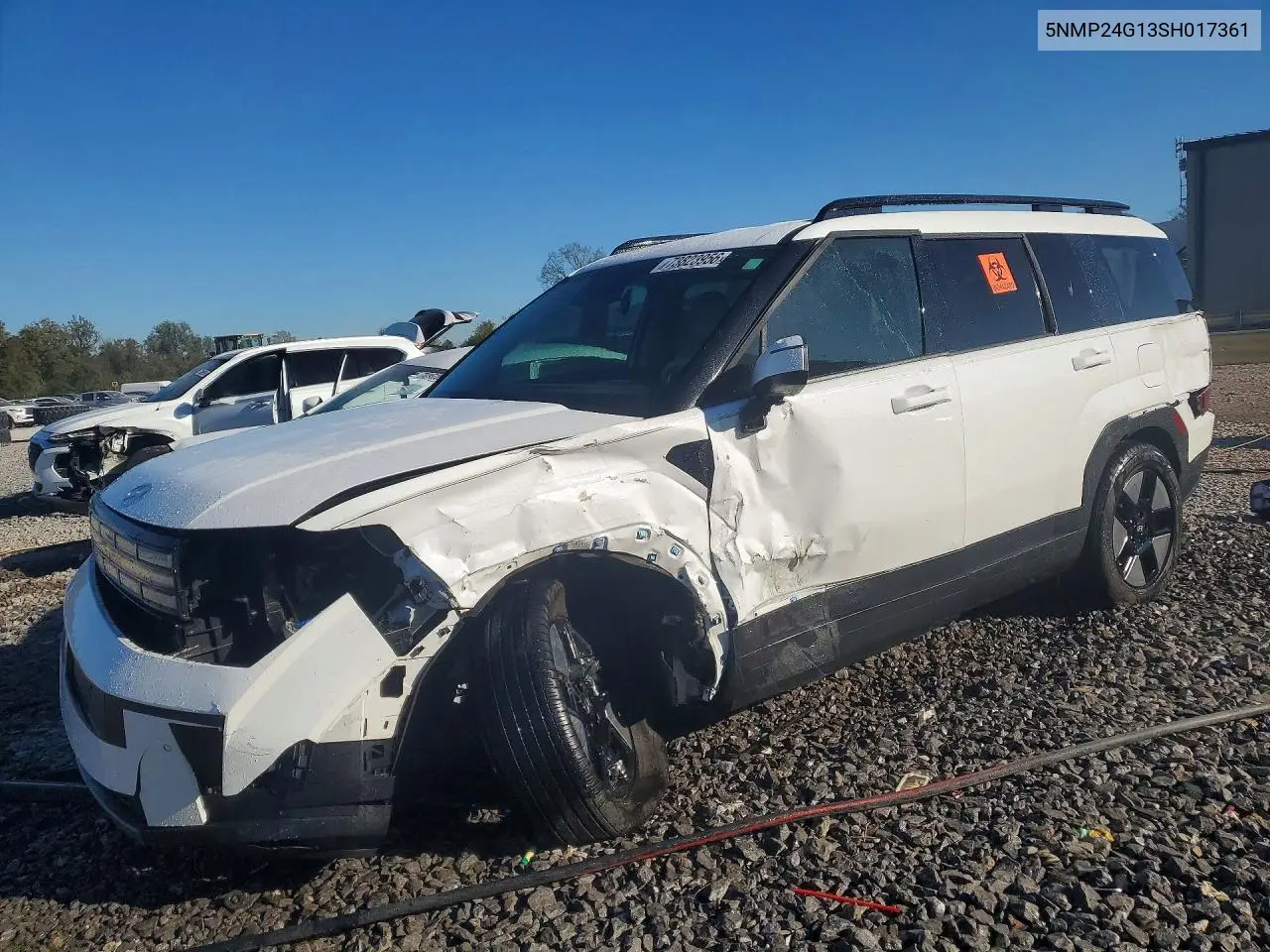 HYUNDAI SANTA FE 2025, VIN 5NMP24G13SH017361