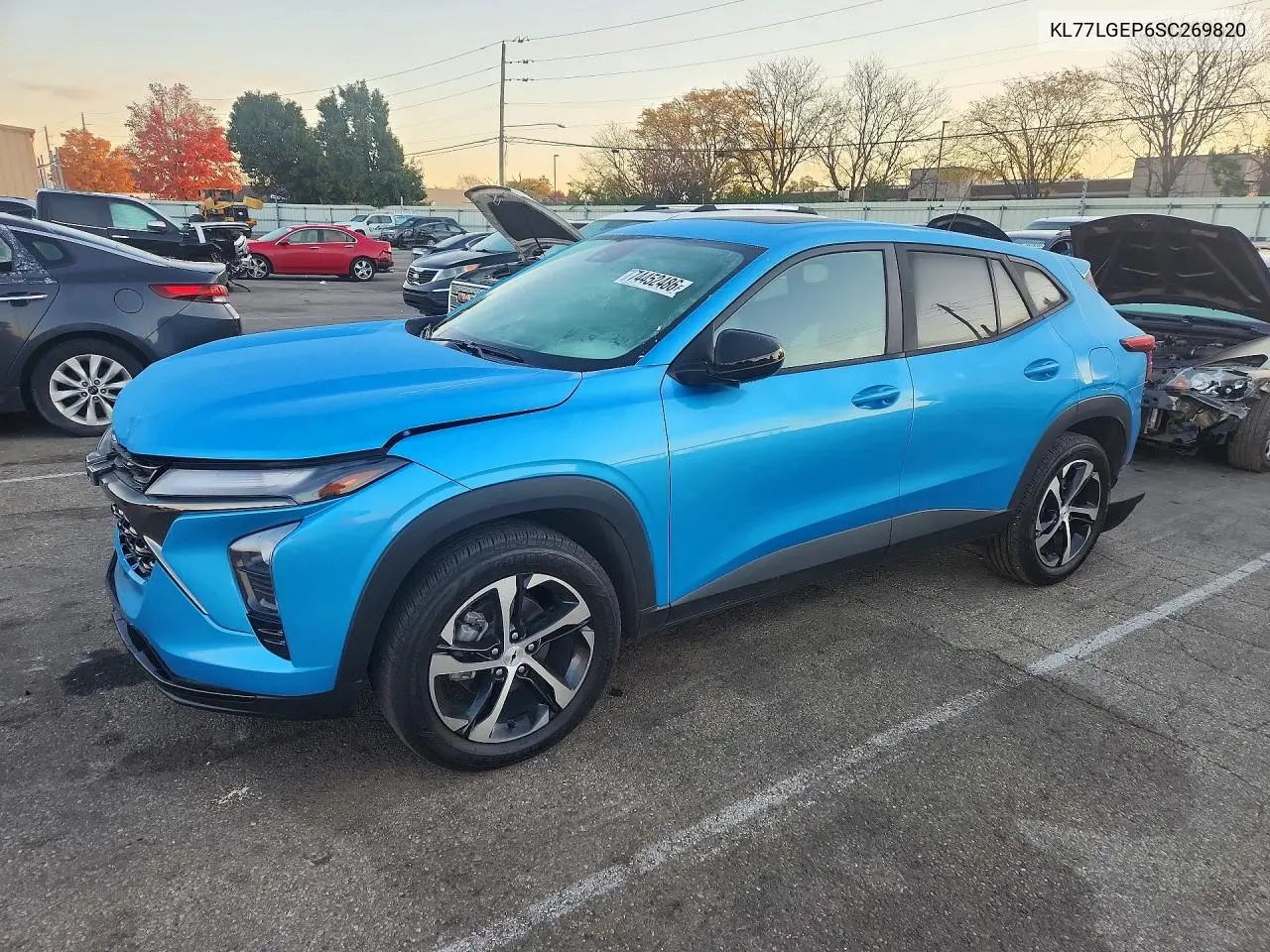 CHEVROLET TRAX 2025, VIN KL77LGEP6SC269820