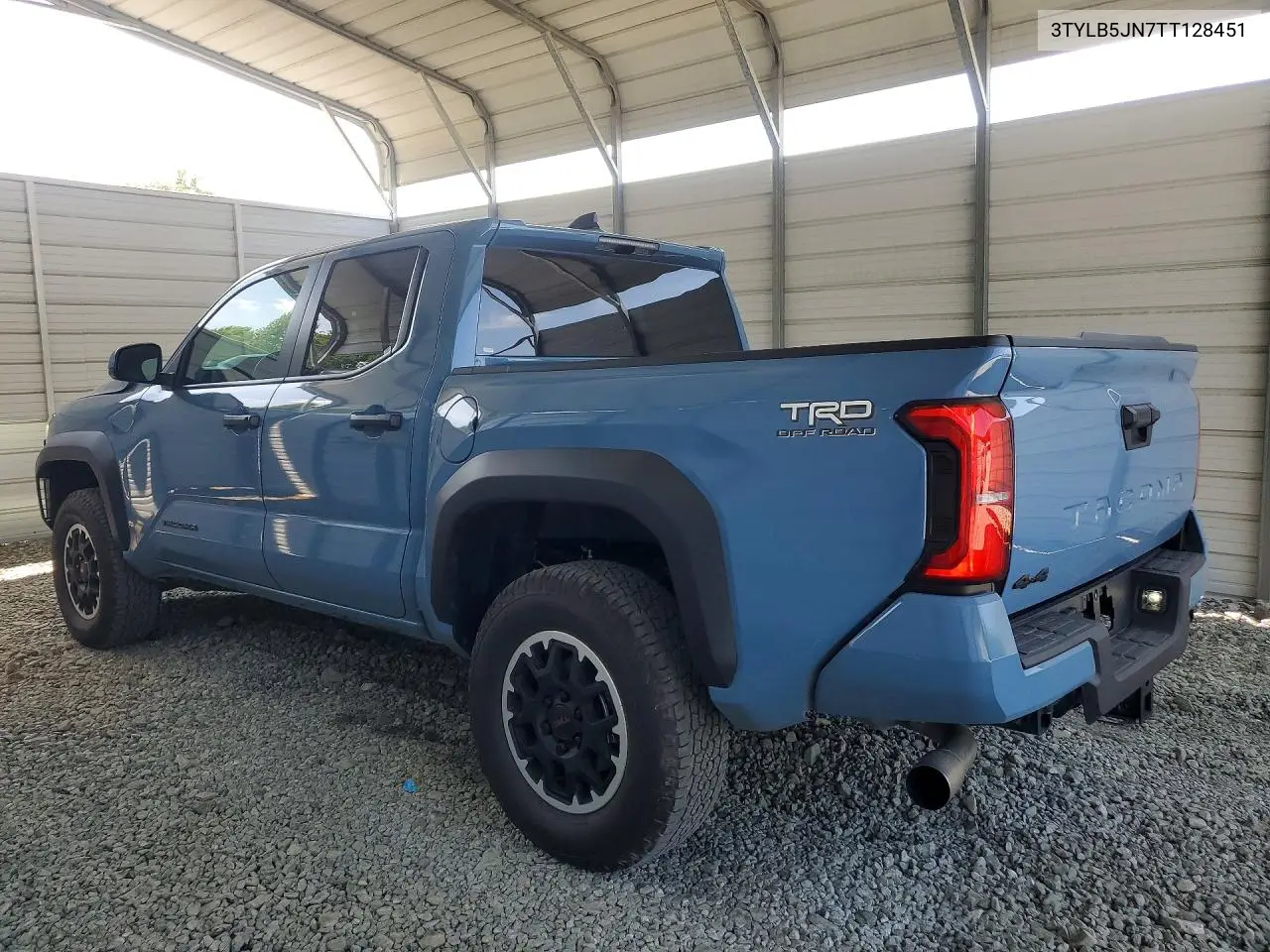 2026 TOYOTA TACOMA VIN 3TYLB5JN7TT128451 — фото 2