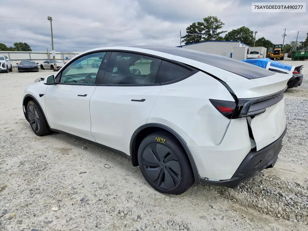 2026 TESLA MODEL Y VIN 7SAYGDED3TA490277 — фото 2