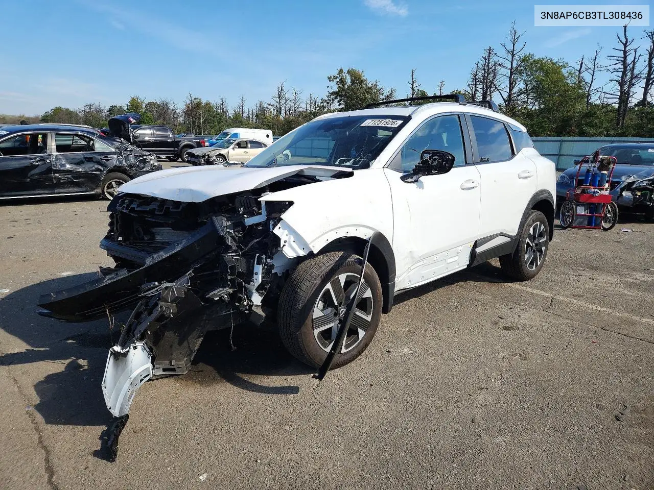 NISSAN KICKS 2026, VIN 3N8AP6CB3TL308436