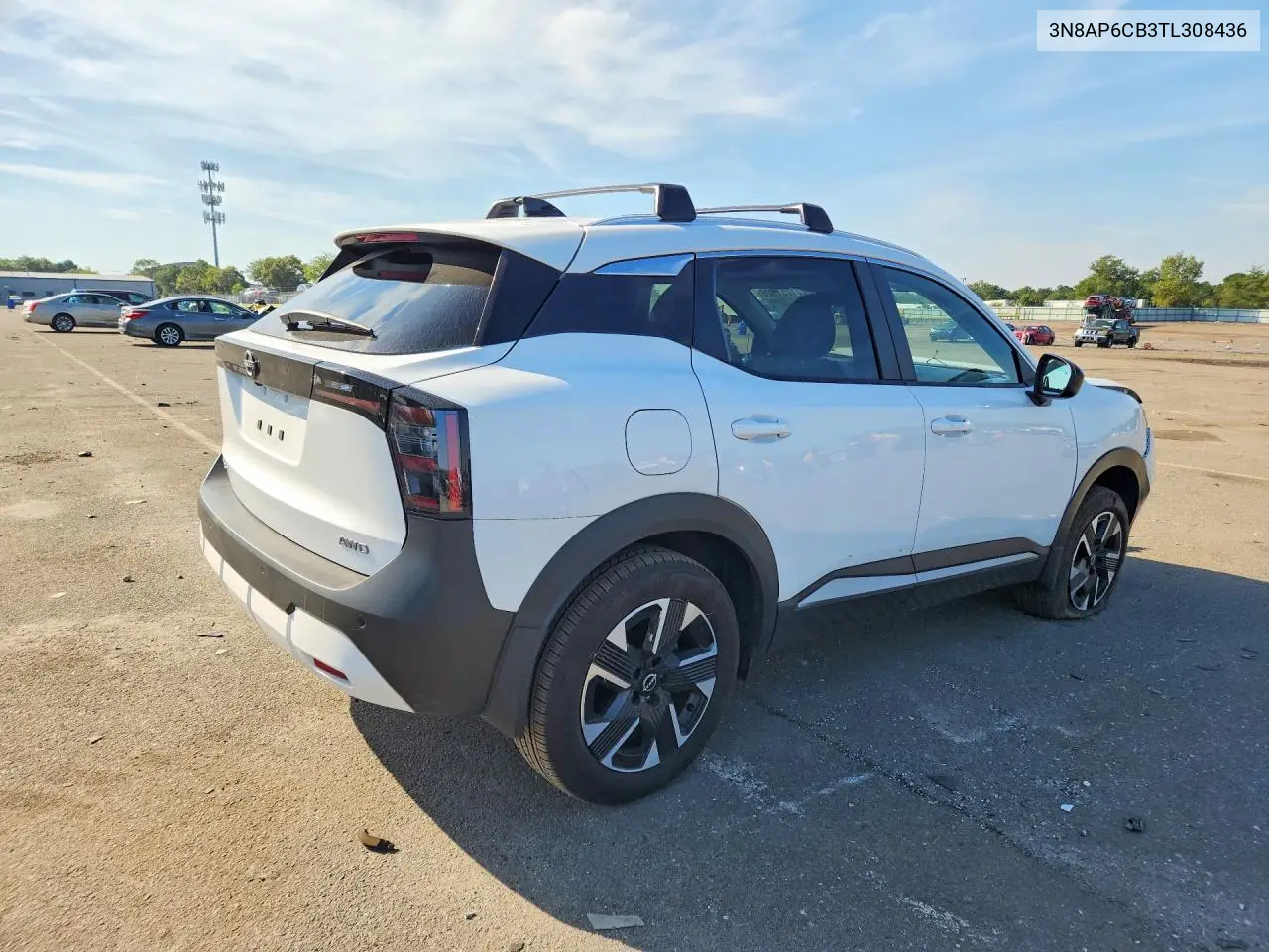 2026 NISSAN KICKS VIN 3N8AP6CB3TL308436 — фото 3
