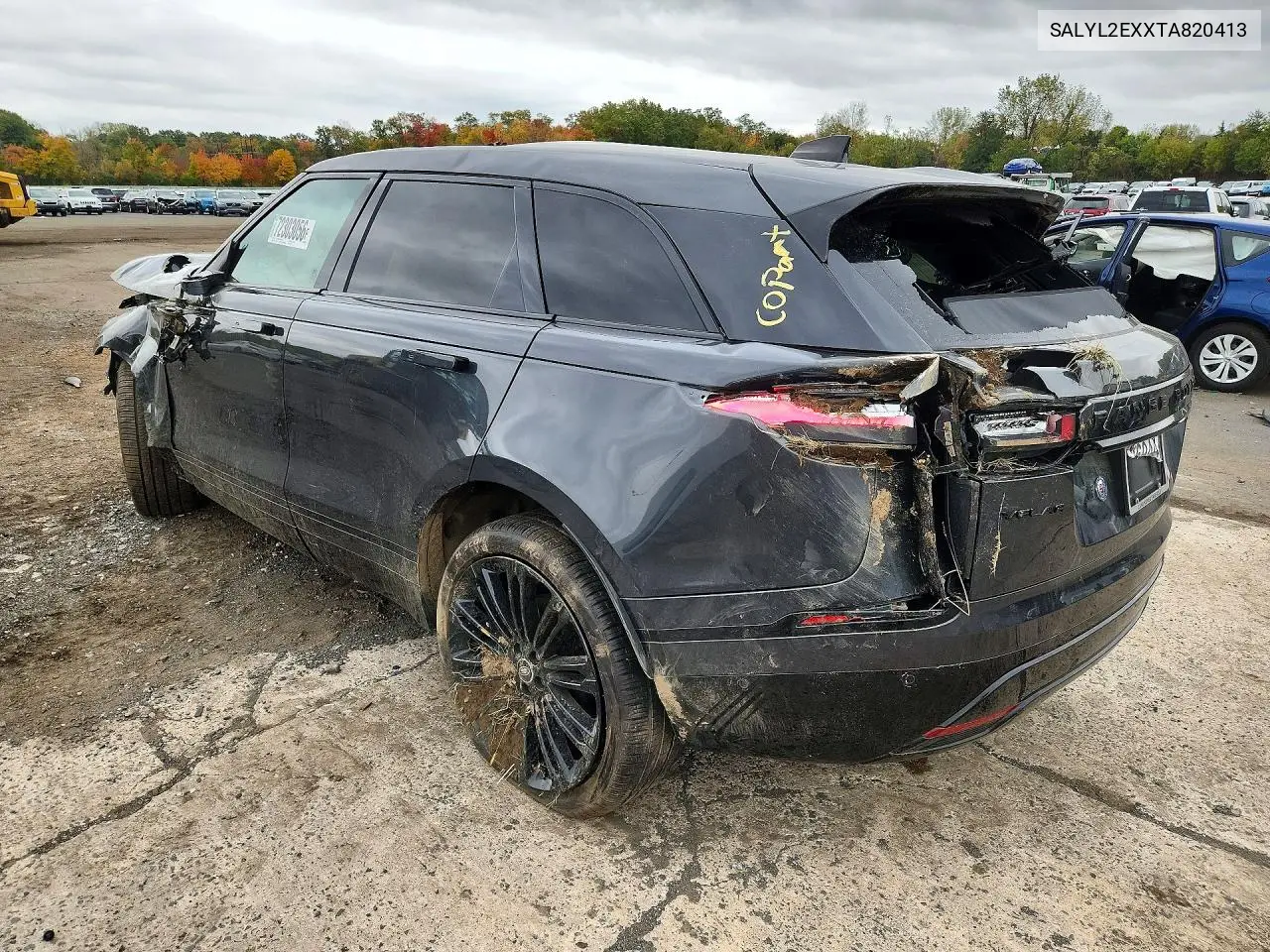 2026 LAND ROVER RANGE ROVER VELAR VIN SALYL2EXXTA820413 — фото 2