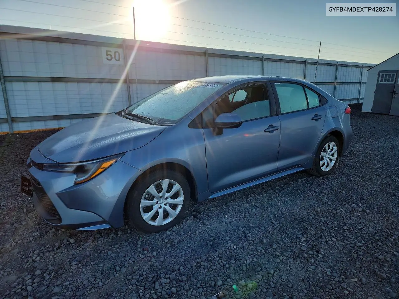 TOYOTA COROLLA 2026, VIN 5YFB4MDEXTP428274