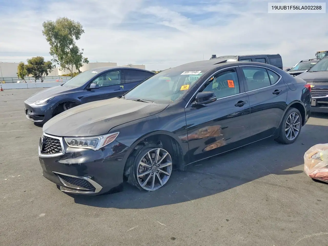 ACURA TLX 2020, VIN 19UUB1F56LA002288