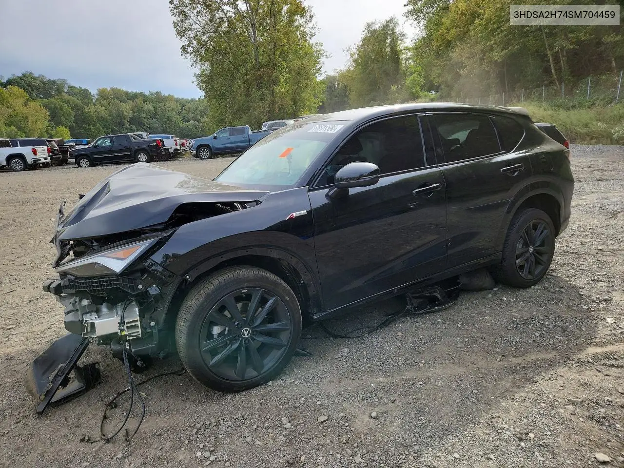 ACURA ADX 2025, VIN 3HDSA2H74SM704459