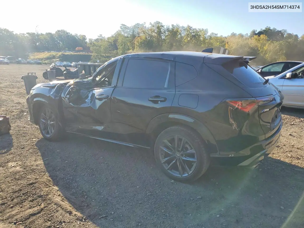 2025 ACURA ADX VIN 3HDSA2H54SM714374 — фото 2