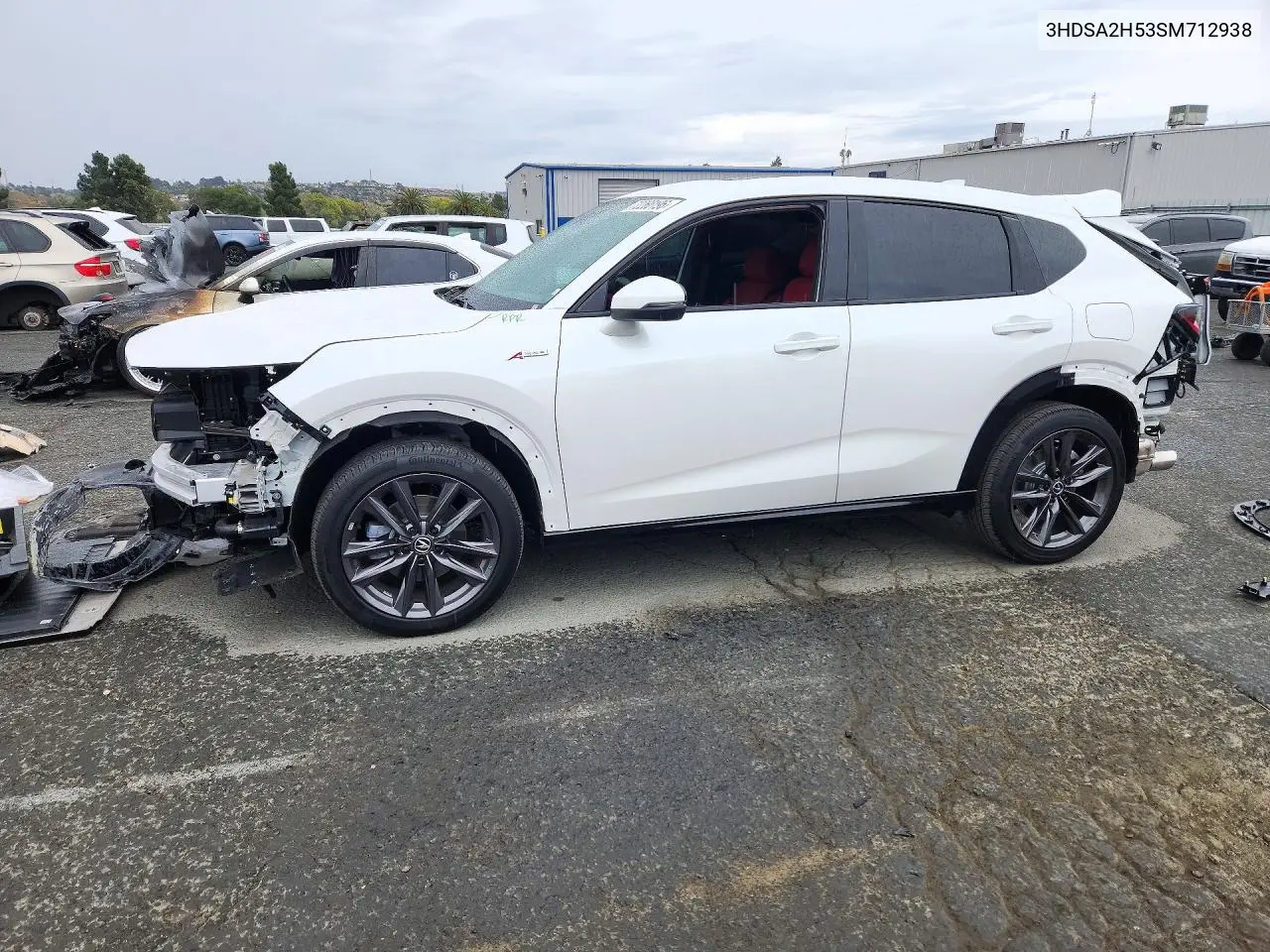 ACURA ADX 2025, VIN 3HDSA2H53SM712938