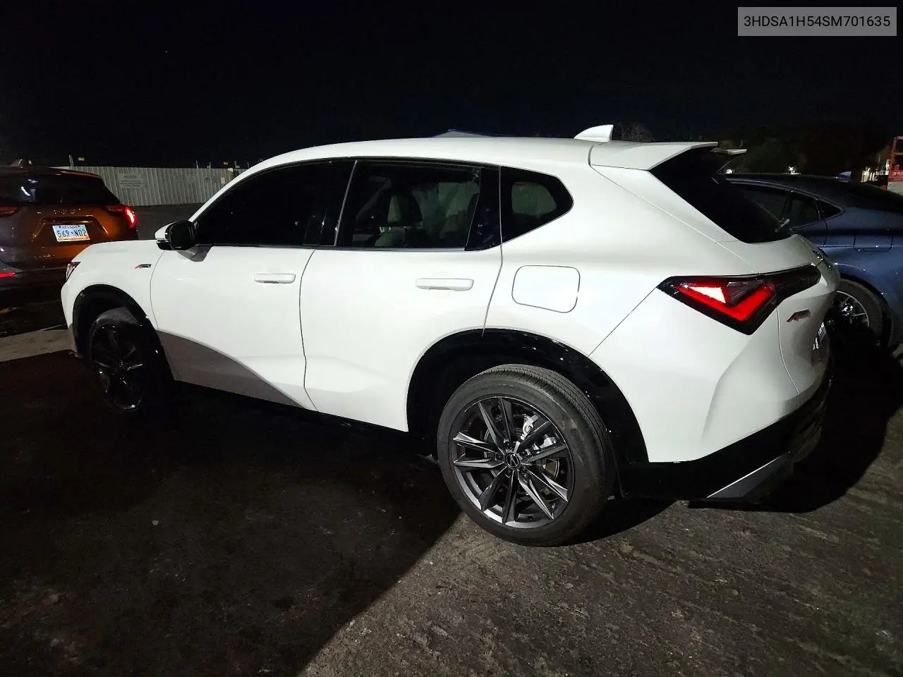2025 ACURA ADX VIN 3HDSA1H54SM701635 — фото 2