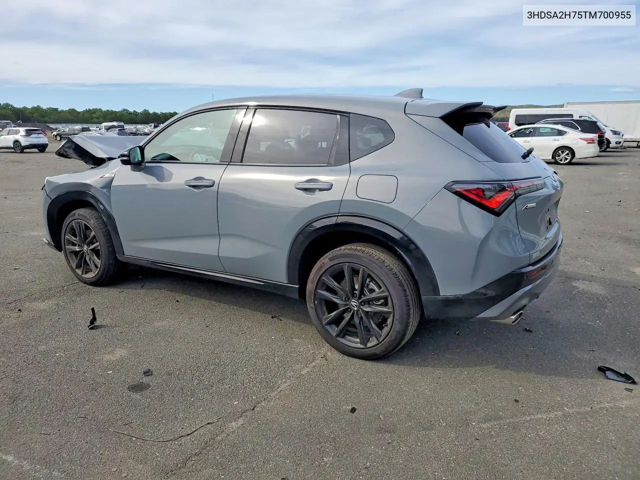2026 ACURA ADX VIN 3HDSA2H75TM700955 — фото 2