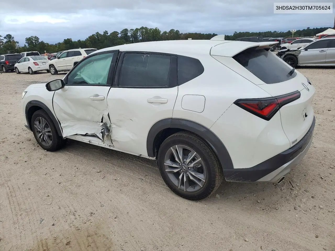 2026 ACURA ADX VIN 3HDSA2H30TM705624 — фото 2