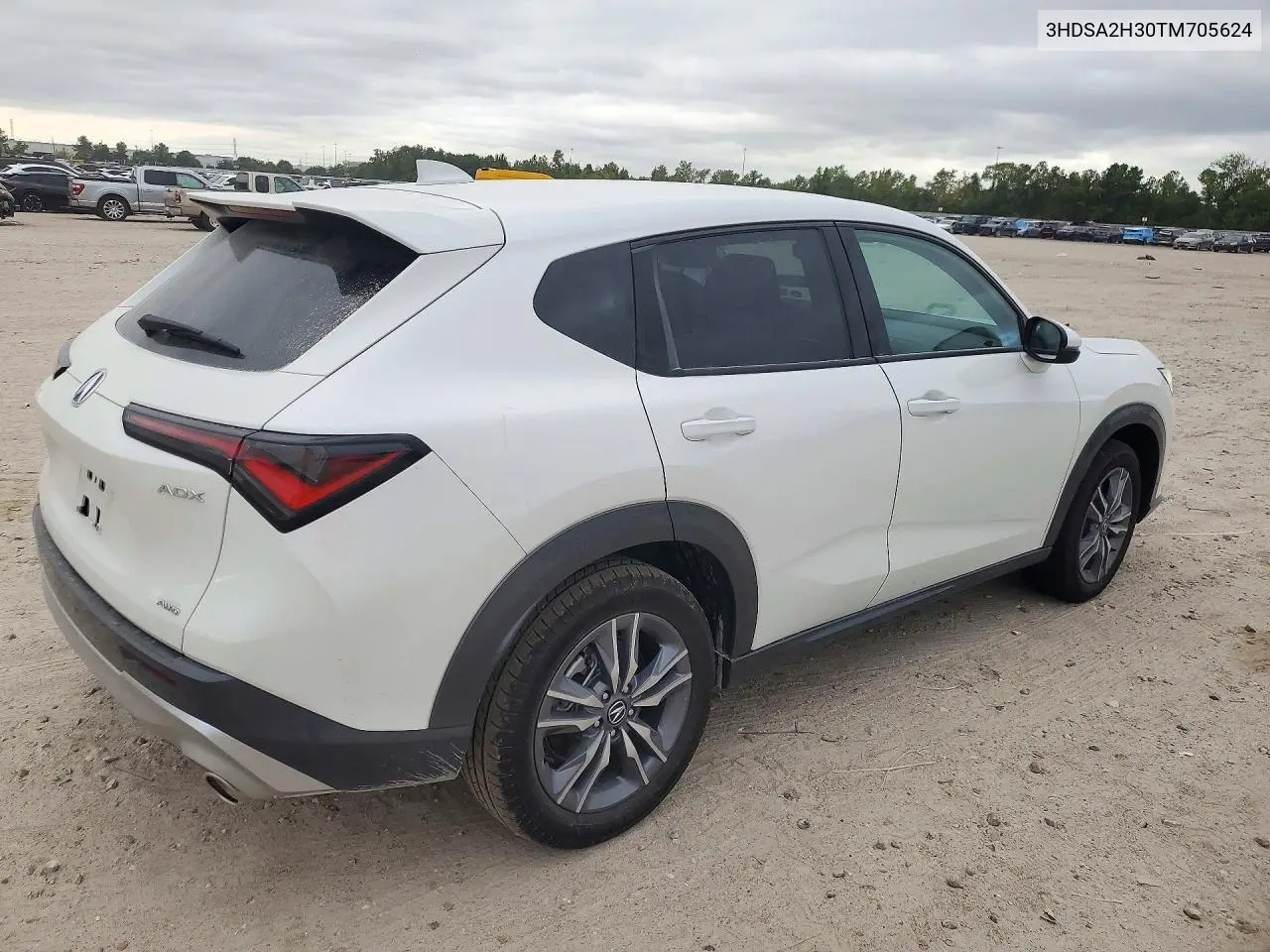 2026 ACURA ADX VIN 3HDSA2H30TM705624 — фото 3