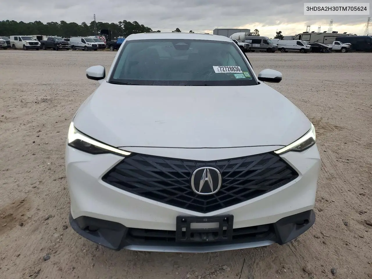 2026 ACURA ADX VIN 3HDSA2H30TM705624 — фото 5