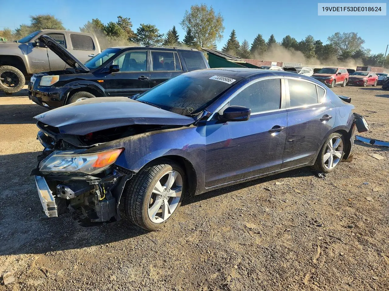 ACURA ILX 2013, VIN 19VDE1F53DE018624