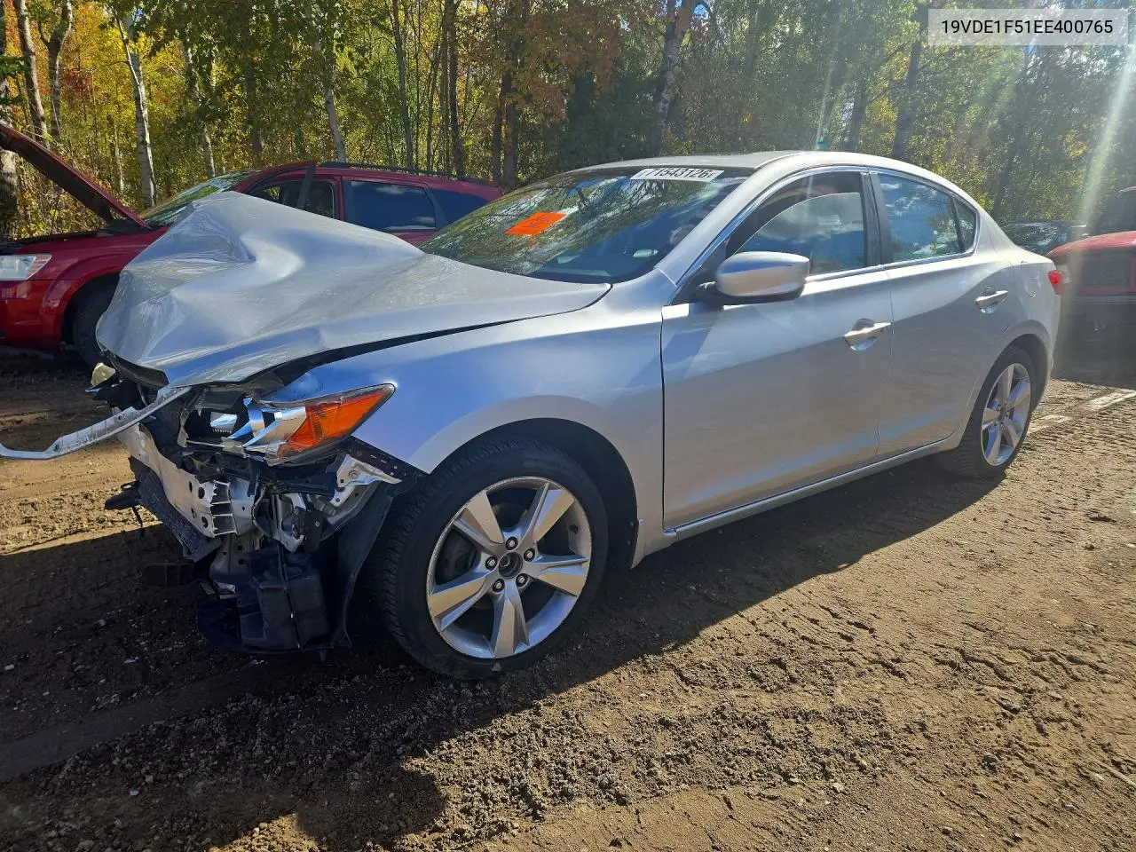 ACURA ILX 2014, VIN 19VDE1F51EE400765