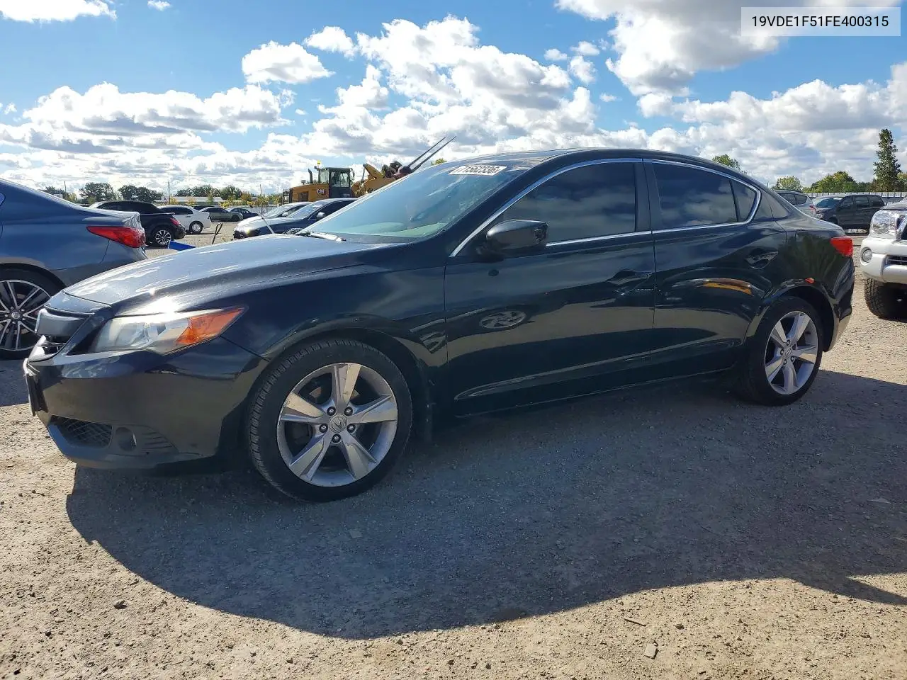 ACURA ILX 2015, VIN 19VDE1F51FE400315