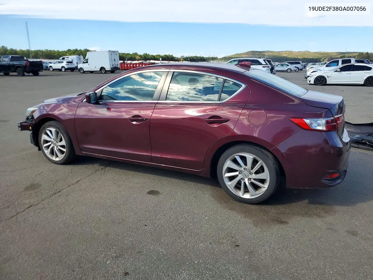 ACURA ILX 2016, VIN 19UDE2F38GA007056