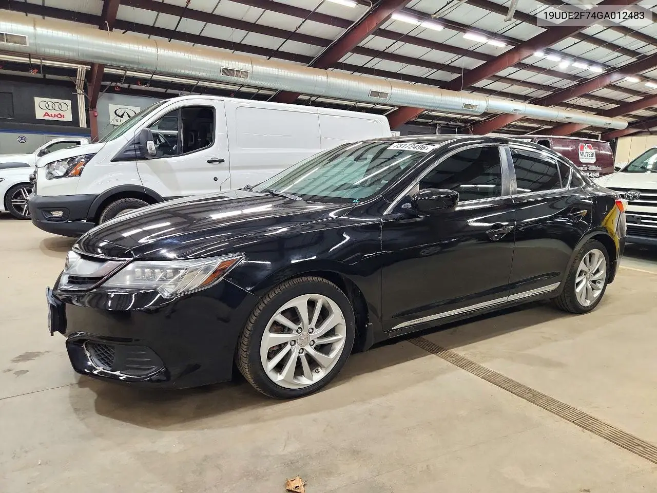ACURA ILX 2016, VIN 19UDE2F74GA012483