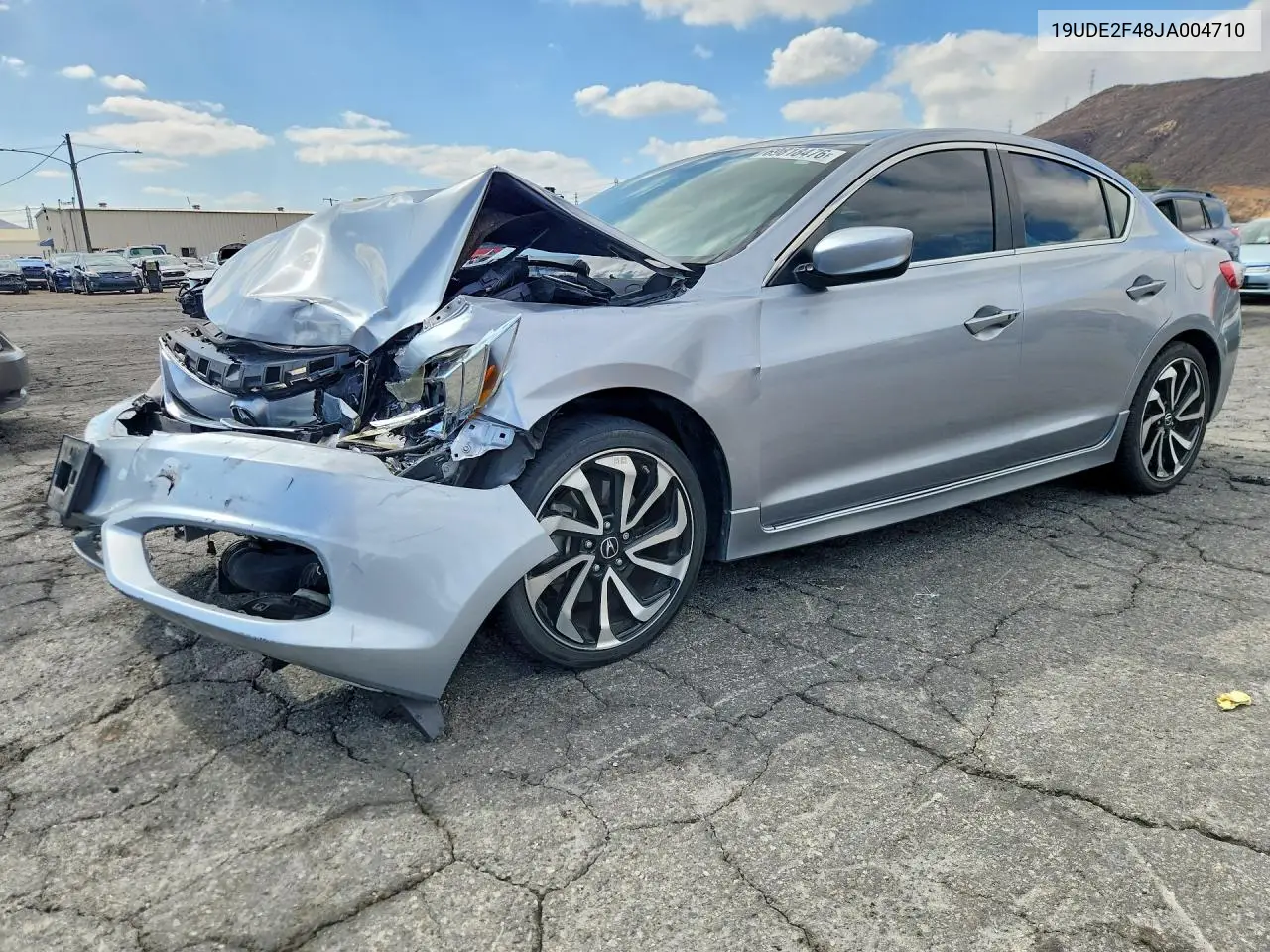 ACURA ILX 2018, VIN 19UDE2F48JA004710