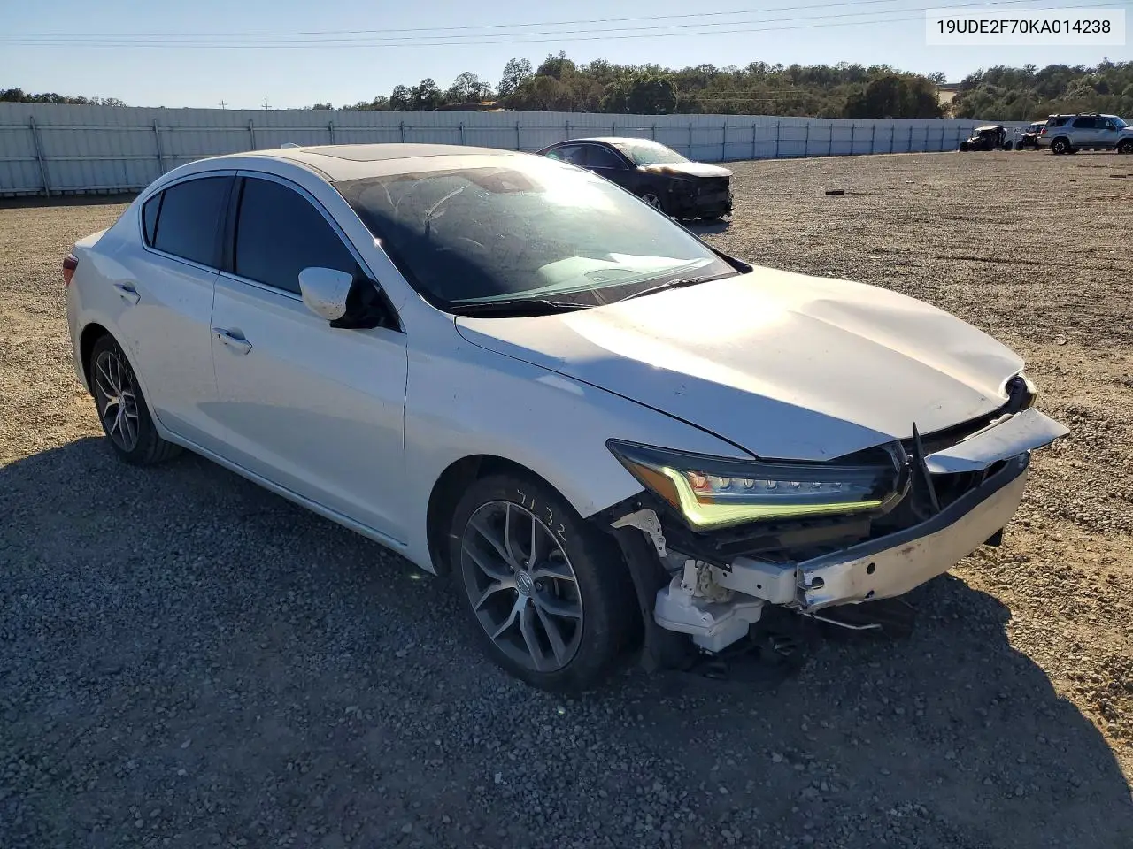 2019 ACURA ILX VIN 19UDE2F70KA014238 — фото 4
