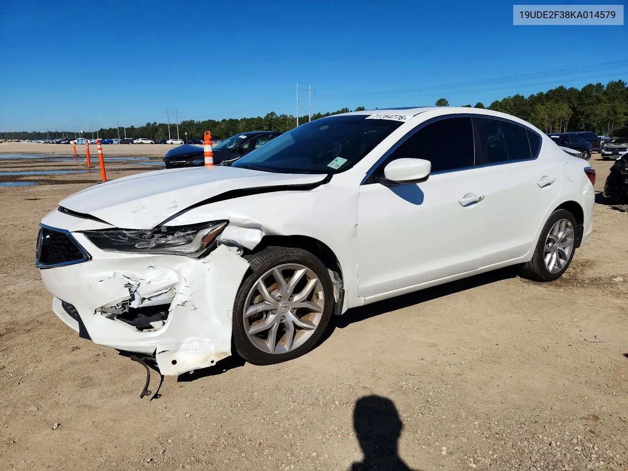 ACURA ILX 2019, VIN 19UDE2F38KA014579