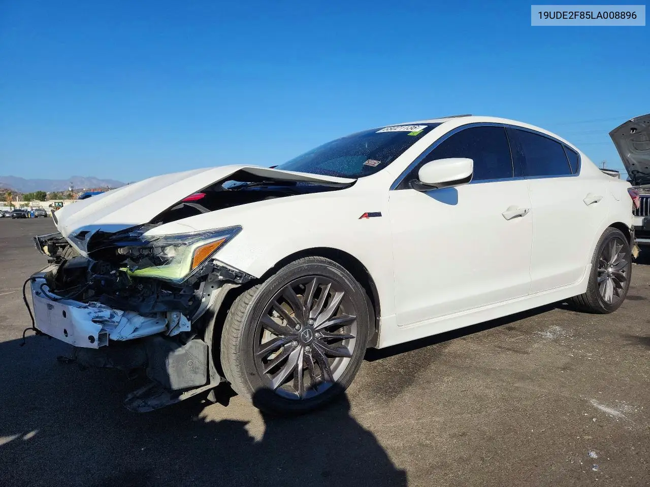 ACURA ILX 2020, VIN 19UDE2F85LA008896