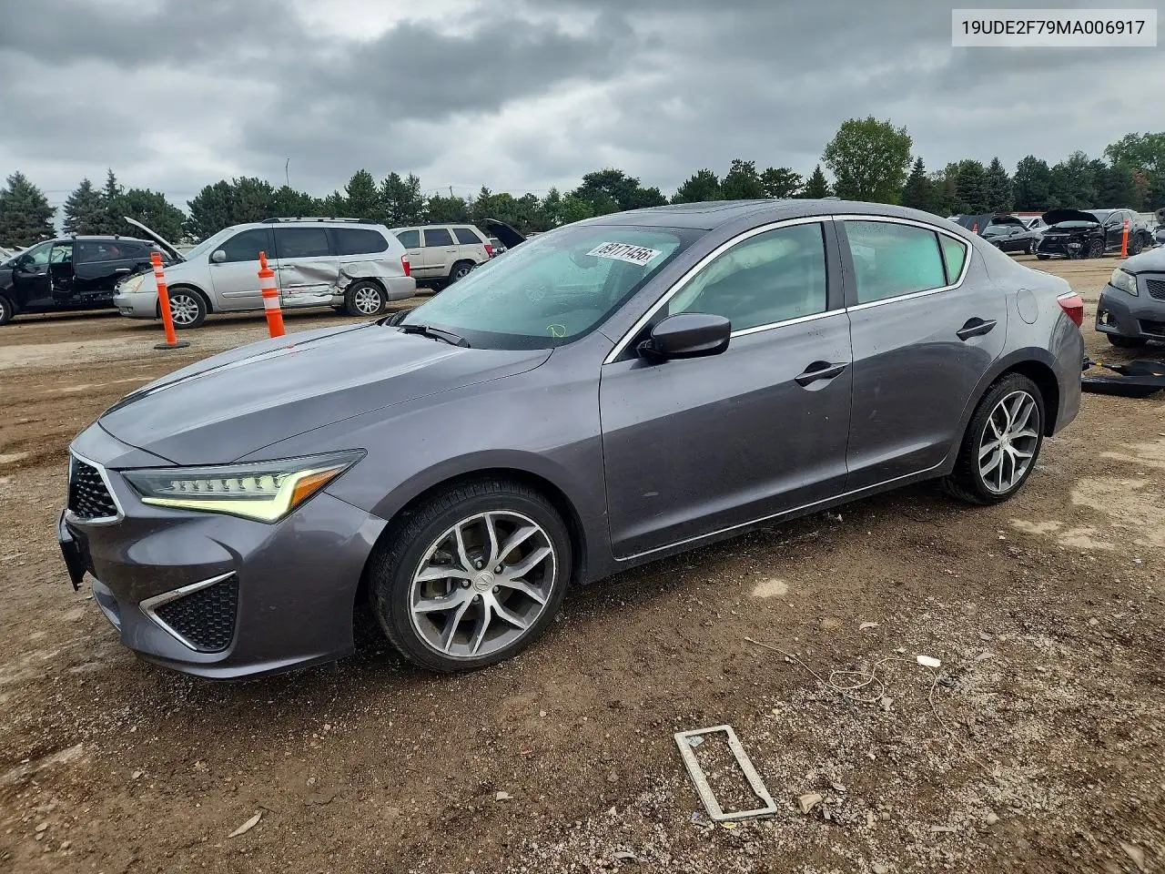 ACURA ILX 2021, VIN 19UDE2F79MA006917