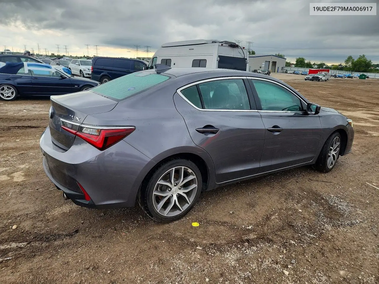 2021 ACURA ILX VIN 19UDE2F79MA006917 — фото 3