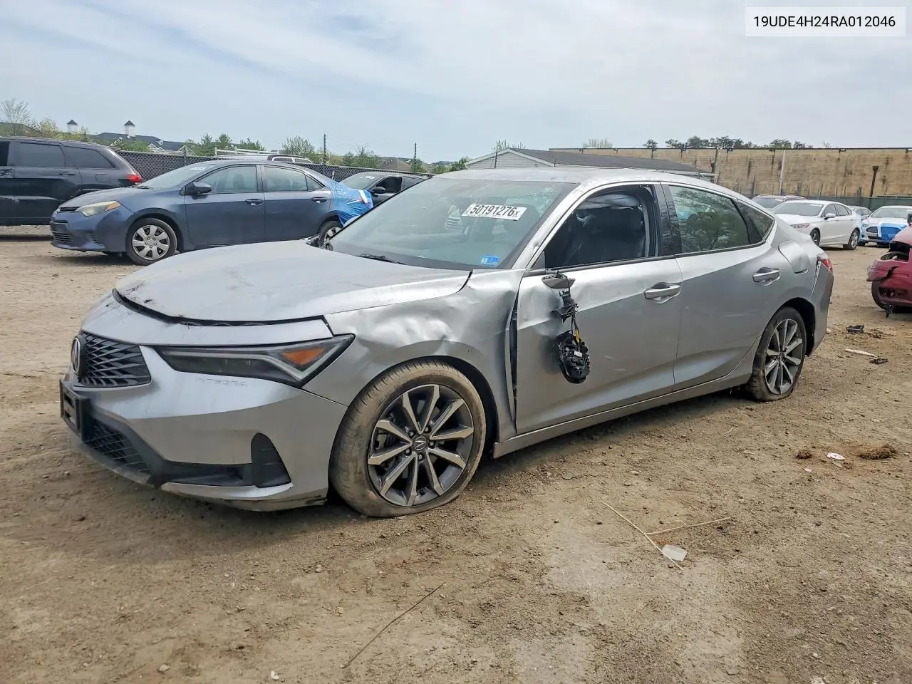 ACURA INTEGRA 2024, VIN 19UDE4H24RA012046
