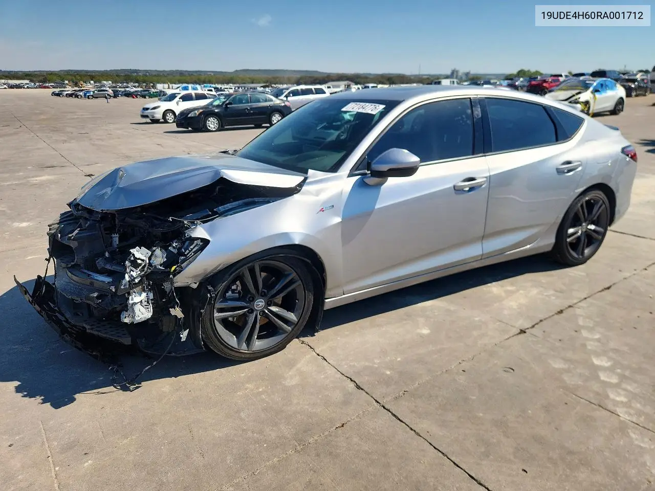 ACURA INTEGRA 2024, VIN 19UDE4H60RA001712