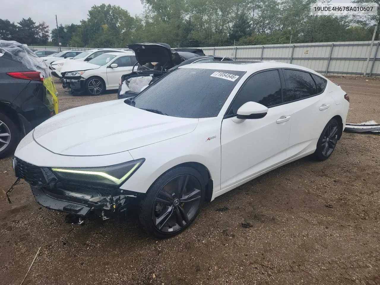 ACURA INTEGRA 2025, VIN 19UDE4H67SA010607