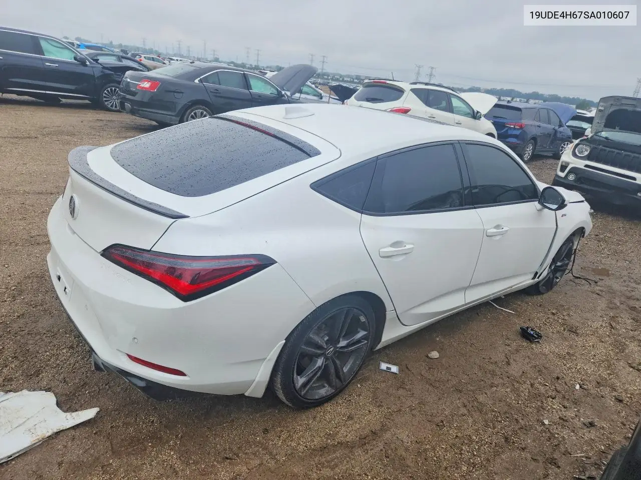2025 ACURA INTEGRA VIN 19UDE4H67SA010607 — фото 3