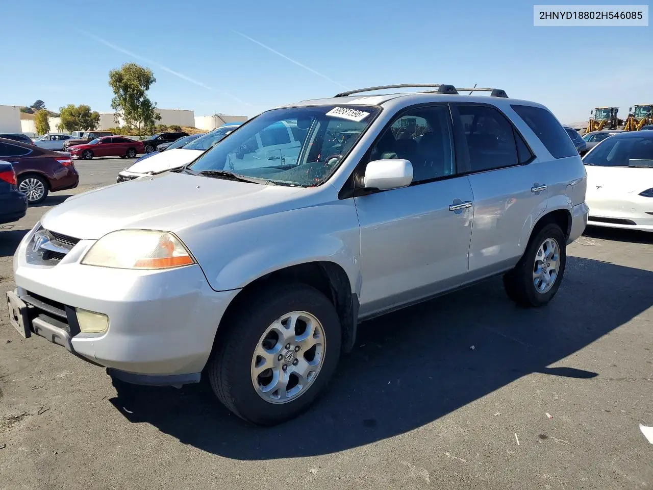 ACURA MDX 2002, VIN 2HNYD18802H546085