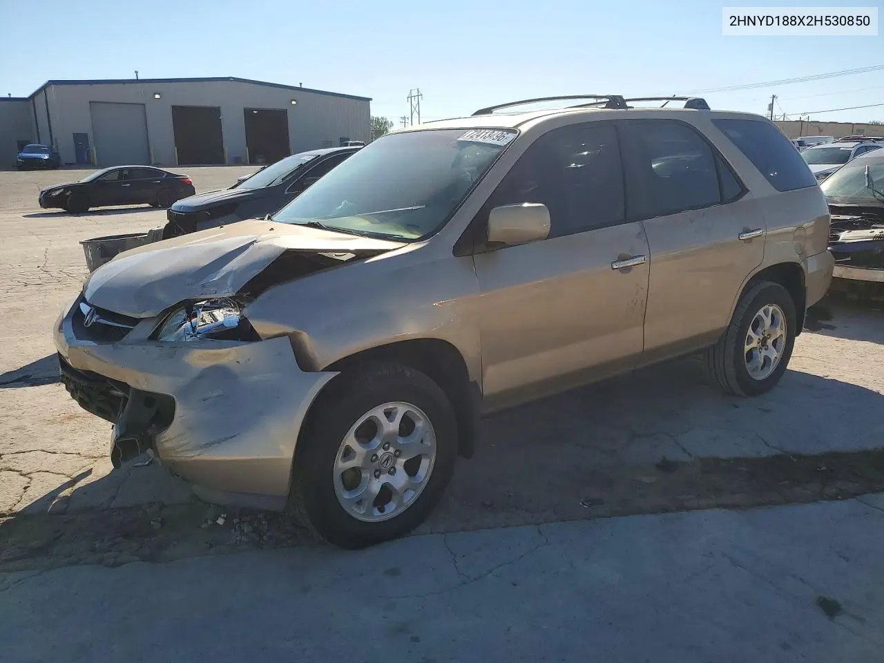 ACURA MDX 2002, VIN 2HNYD188X2H530850