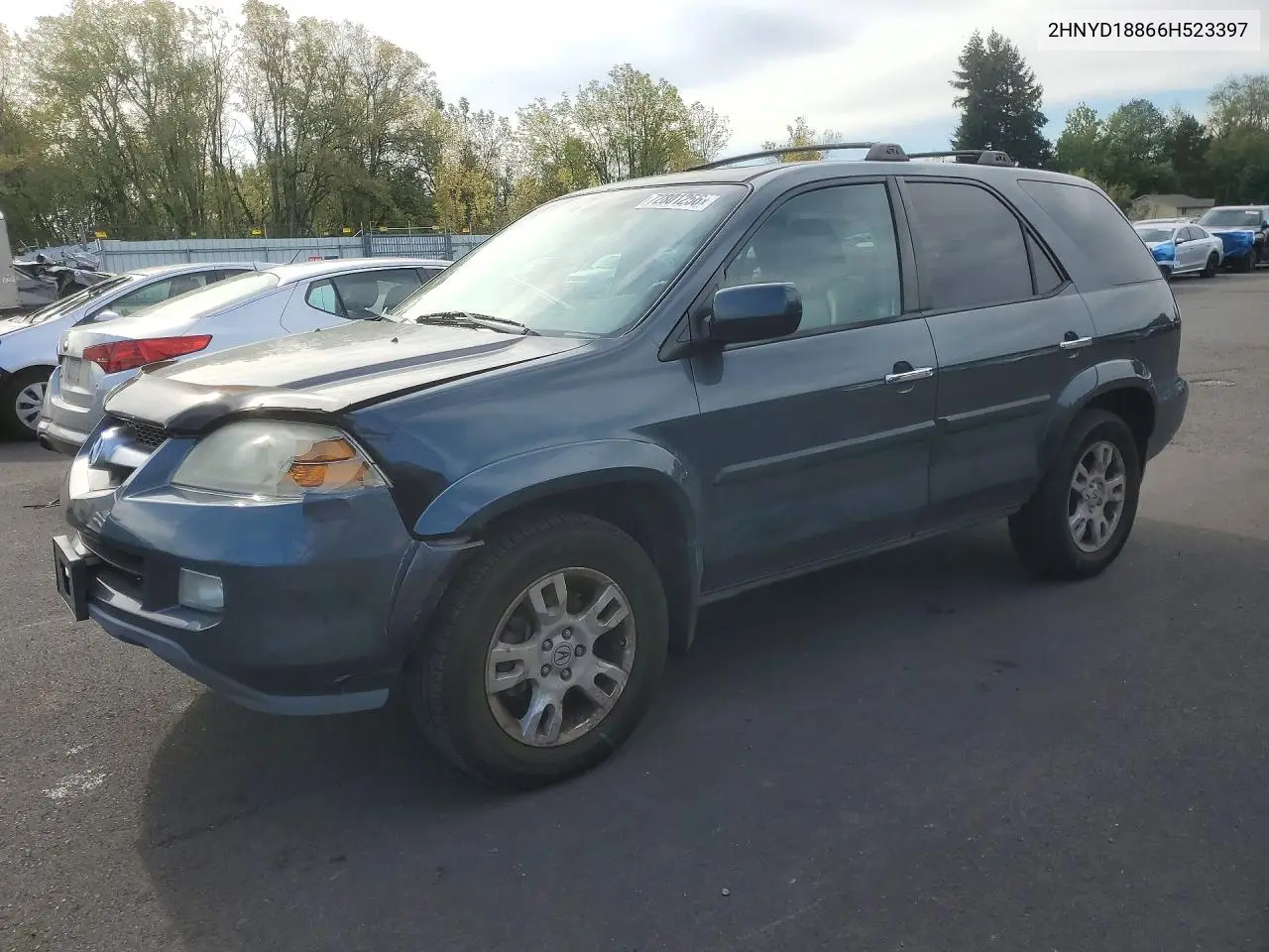 ACURA MDX 2006, VIN 2HNYD18866H523397