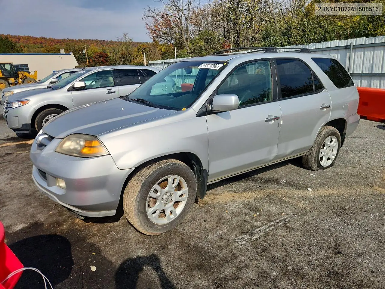 ACURA MDX 2006, VIN 2HNYD18726H508516