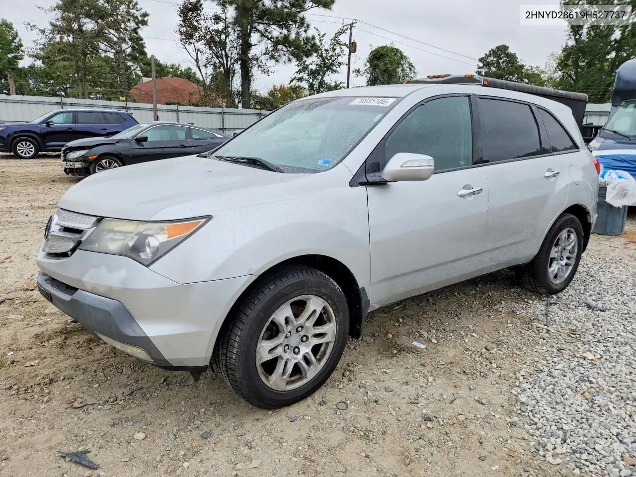 ACURA MDX 2009, VIN 2HNYD28619H527737