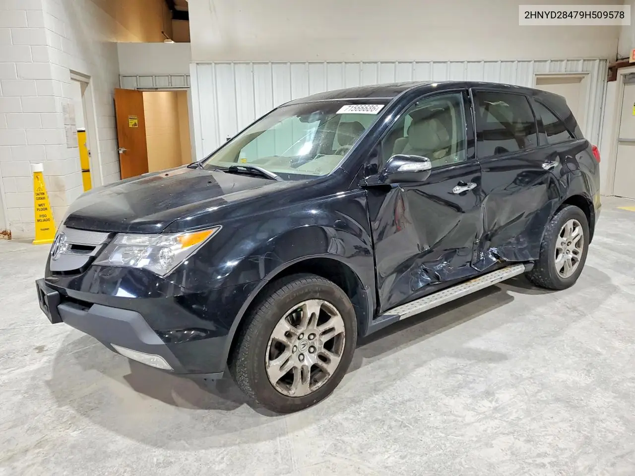 ACURA MDX 2009, VIN 2HNYD28479H509578